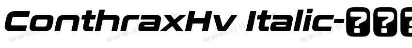 ConthraxHv Italic字体转换 ConthraxHv Italic字体转换